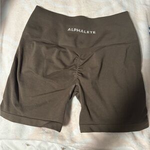 Alphalete Women's Olive Shorts